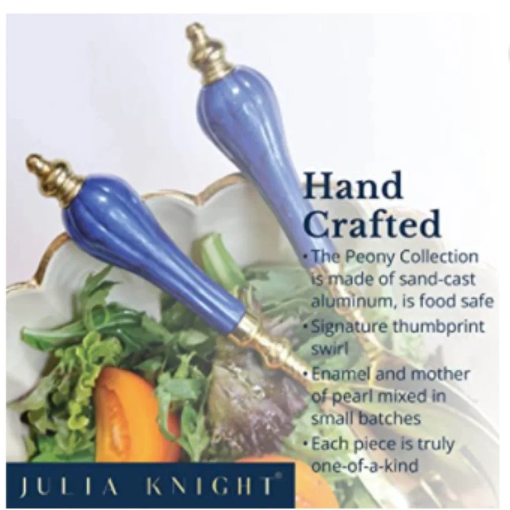 Julia Knight Peony Salad Serving Set